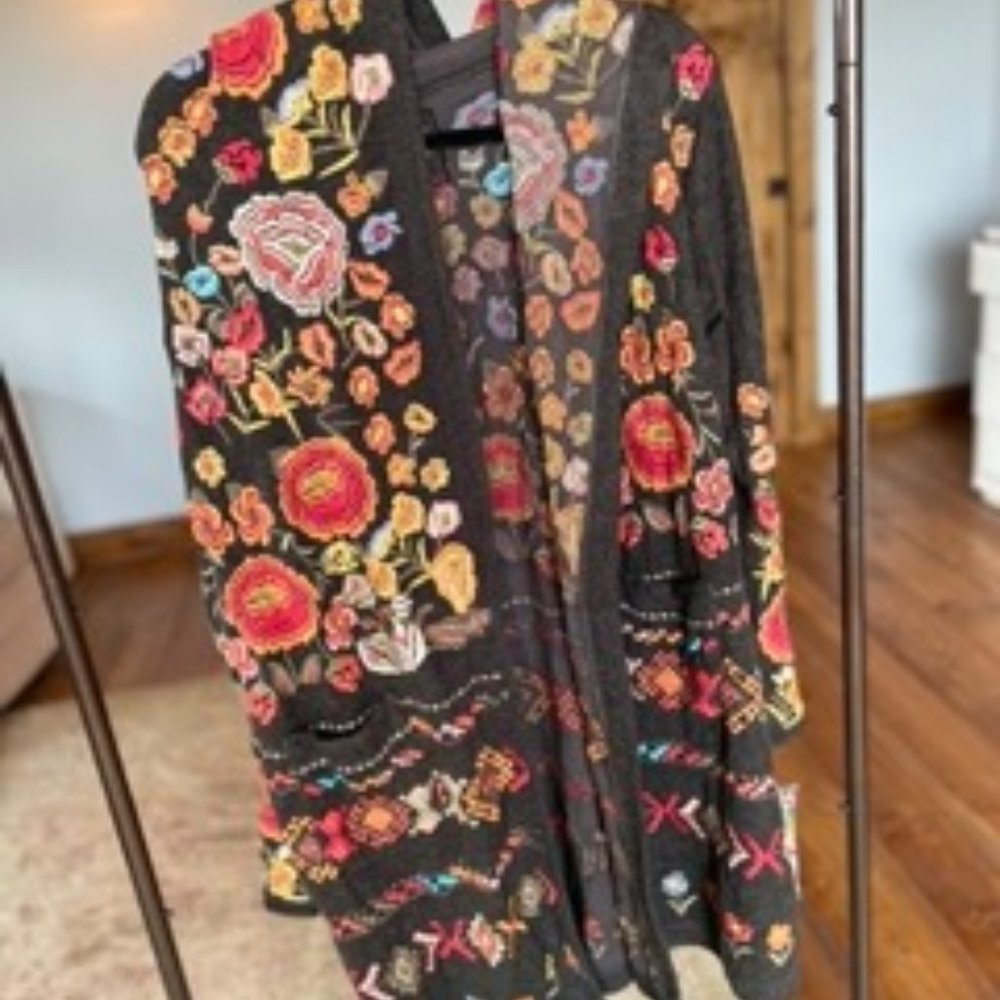COPY - Johnny Was Floral Duster Size L